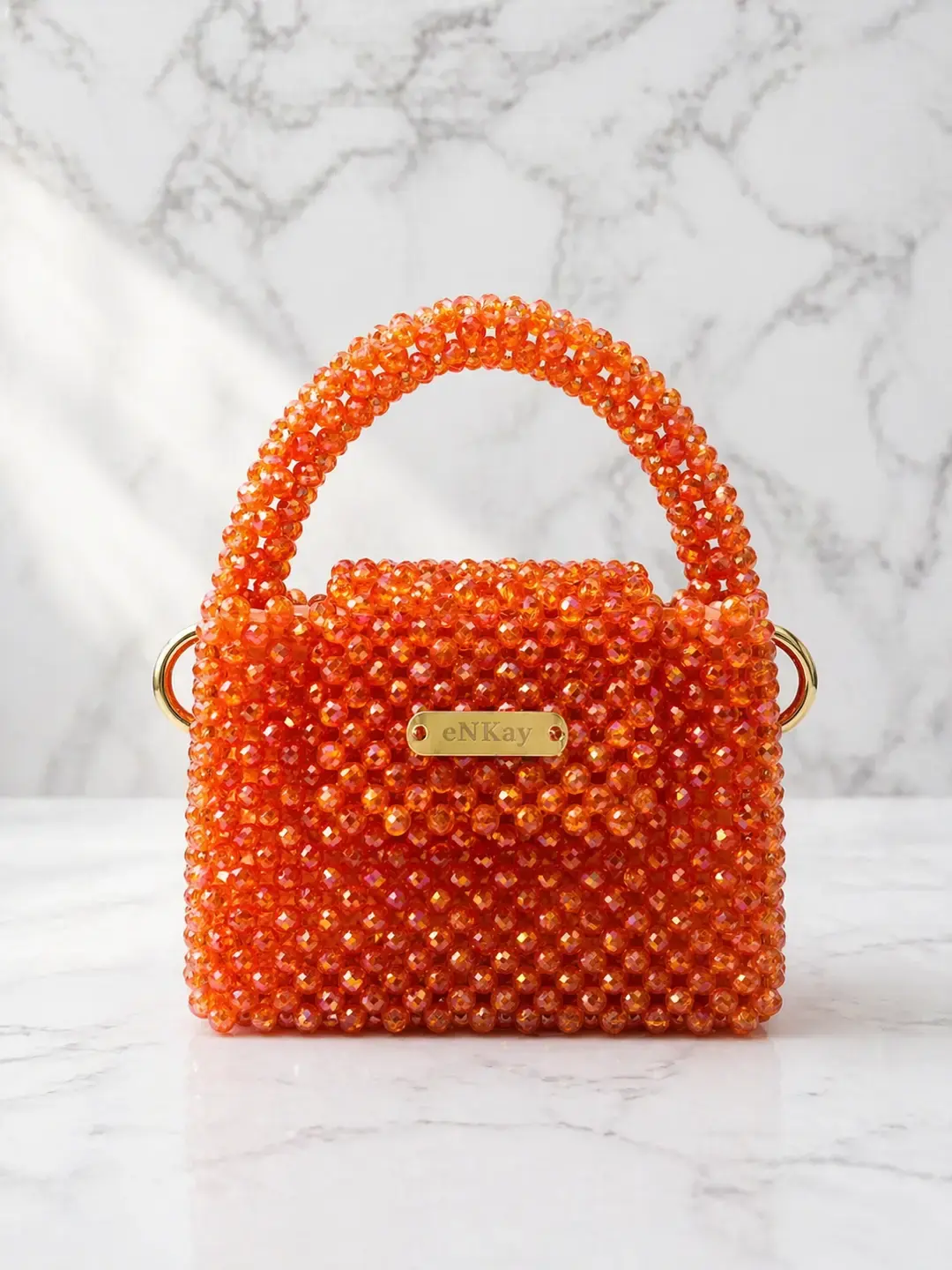 Ishaani Beaded Box Clutch